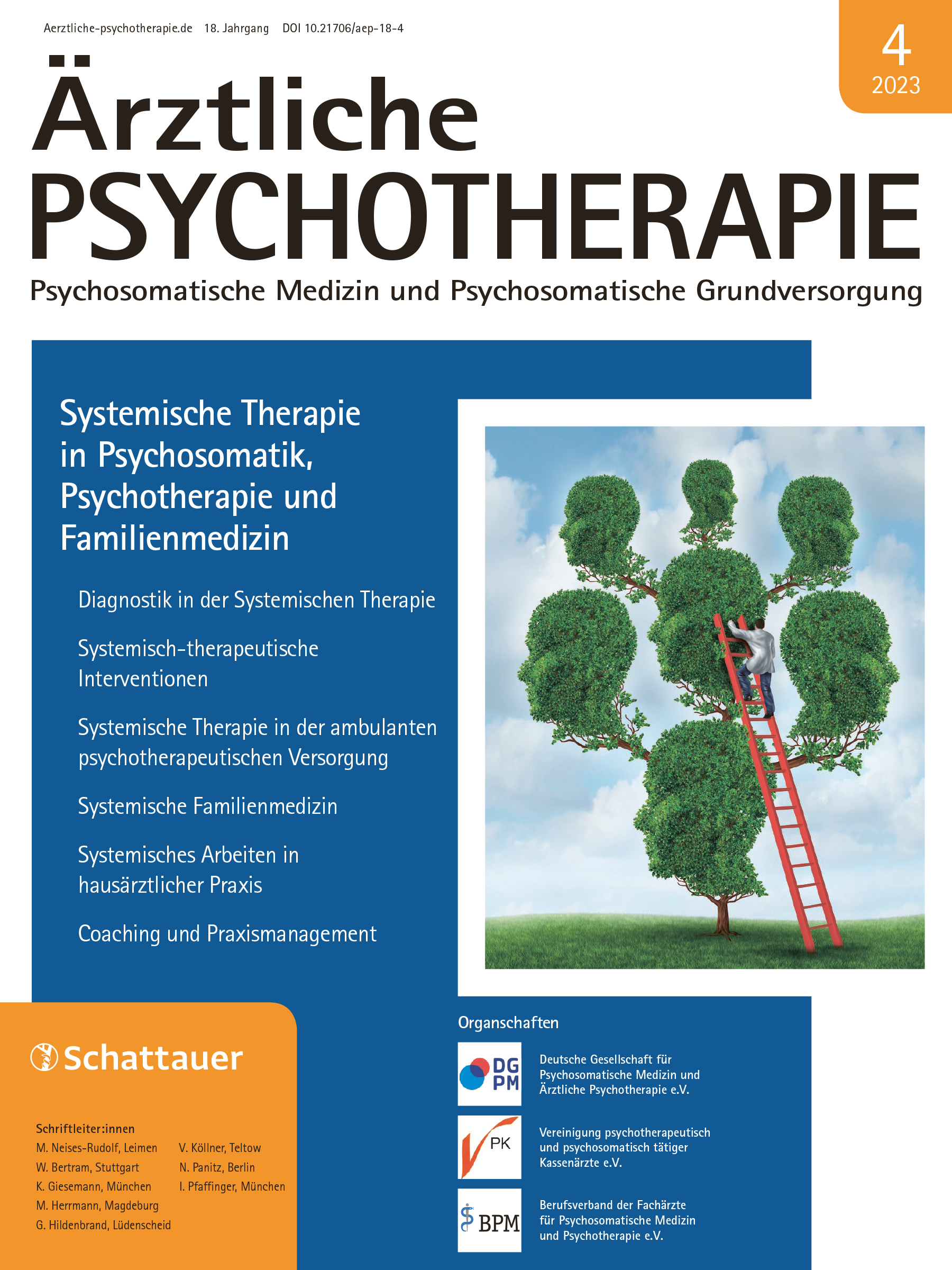 Ärztliche Psychotherapie, November 2023, 18. Jahrgang, Ausgabe 4, pp 261-266