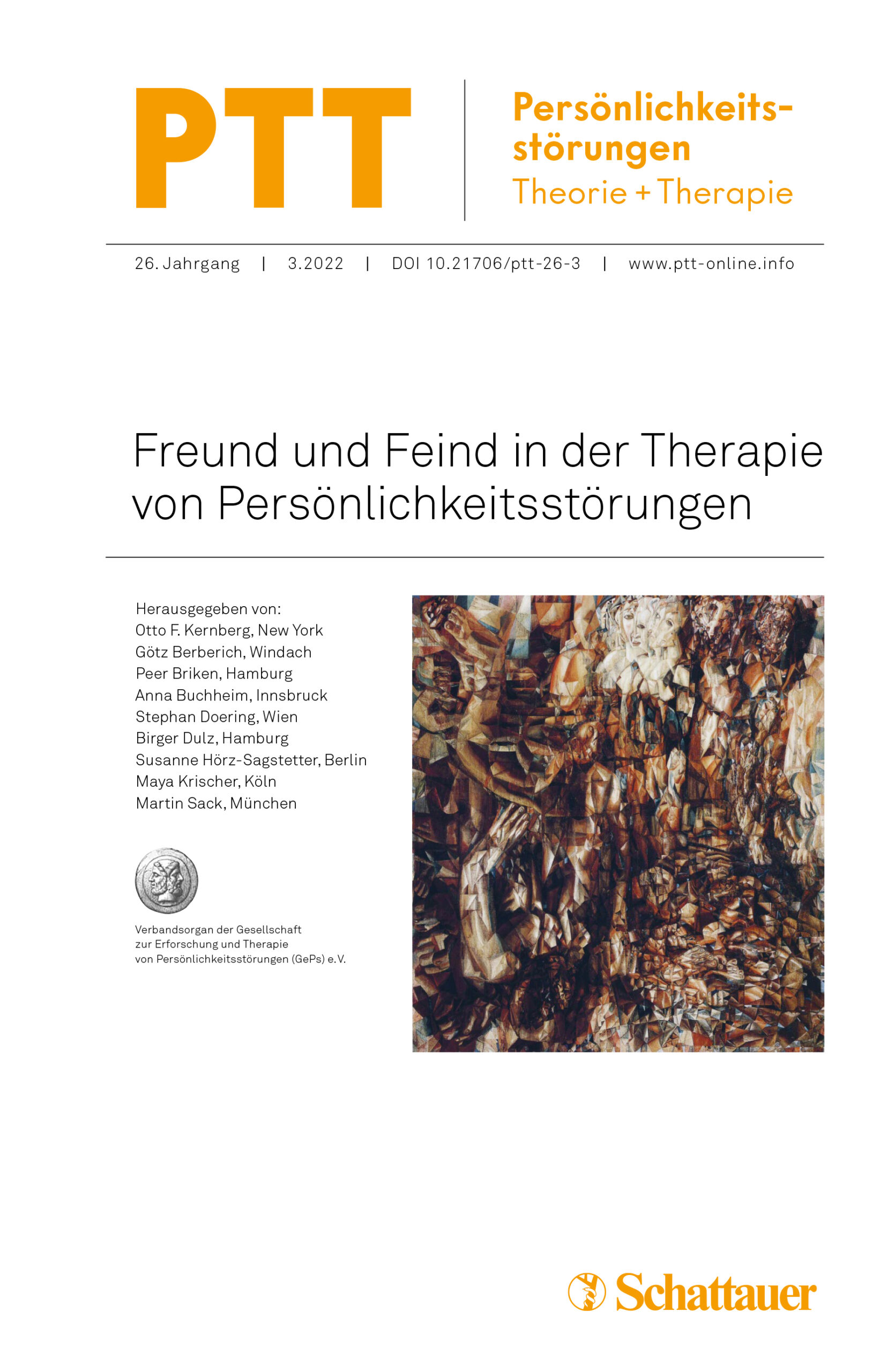 PTT - Persönlichkeitsstörungen: Theorie und Therapie, September 2022, 26. Jahrgang, Ausgabe 3, pp 354-367