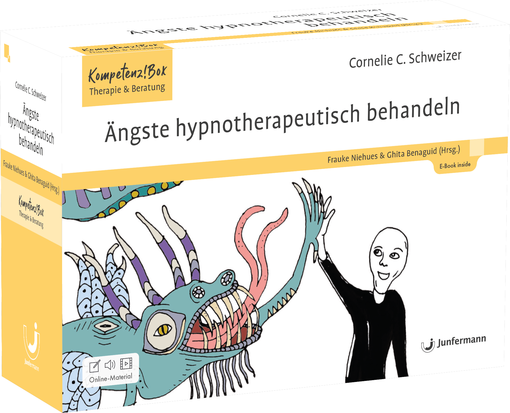 3D-Darstellung des Kartensets „Ängste hypnotherapeutisch behandeln“